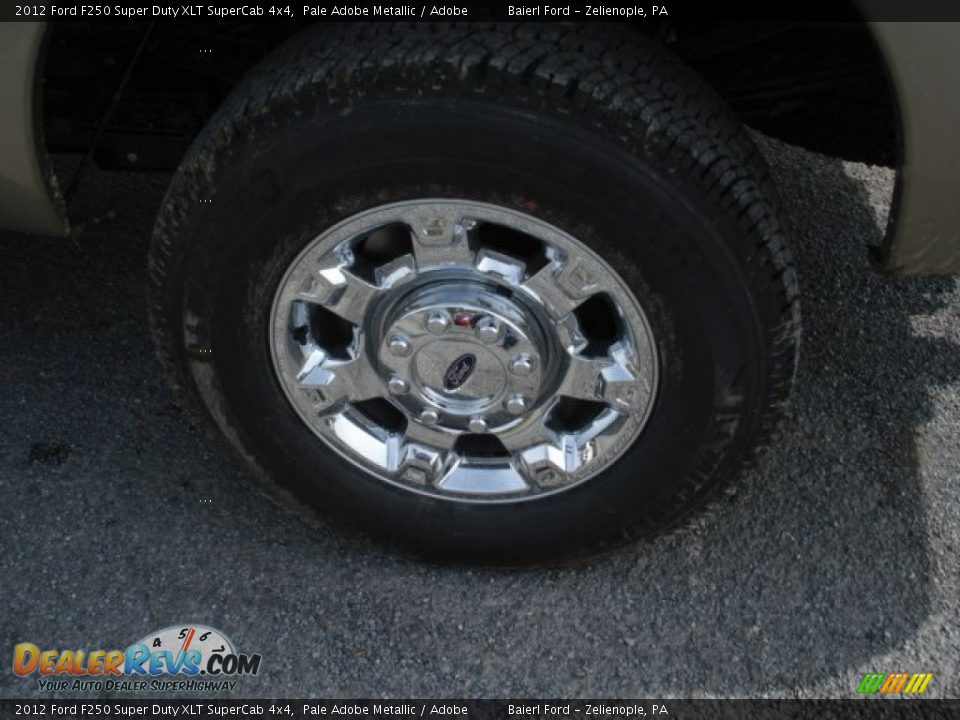 2012 Ford F250 Super Duty XLT SuperCab 4x4 Pale Adobe Metallic / Adobe Photo #9