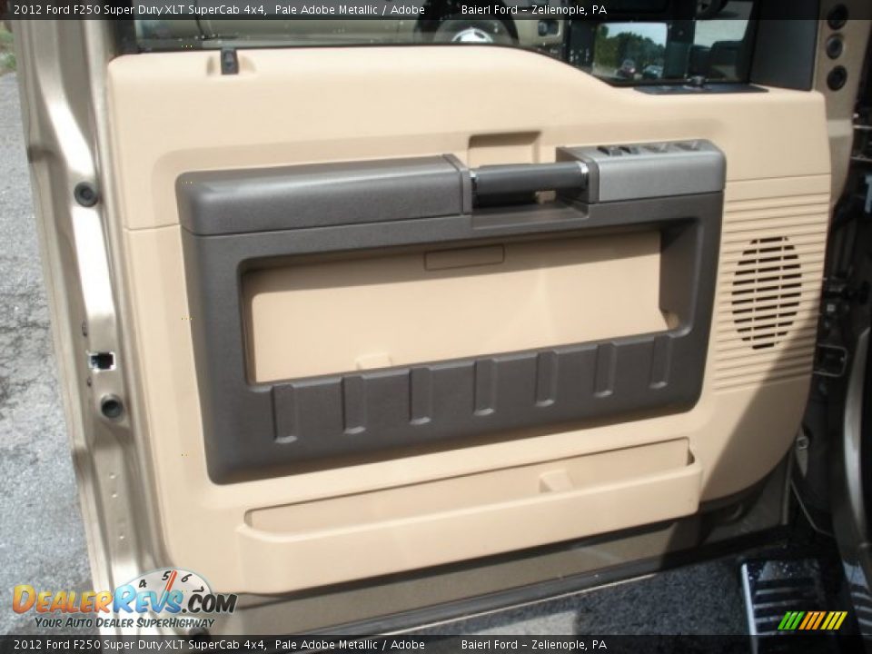 2012 Ford F250 Super Duty XLT SuperCab 4x4 Pale Adobe Metallic / Adobe Photo #12