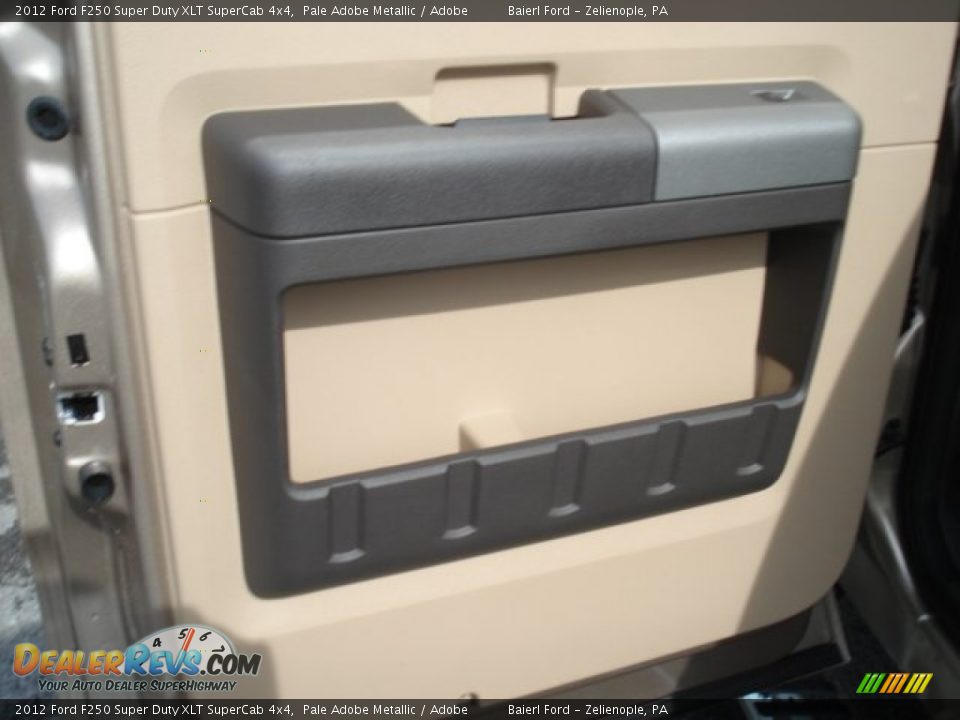 2012 Ford F250 Super Duty XLT SuperCab 4x4 Pale Adobe Metallic / Adobe Photo #14