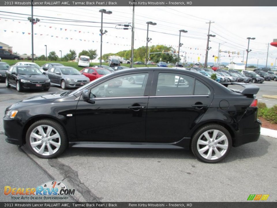 Tarmac Black Pearl 2013 Mitsubishi Lancer RALLIART AWC Photo #2