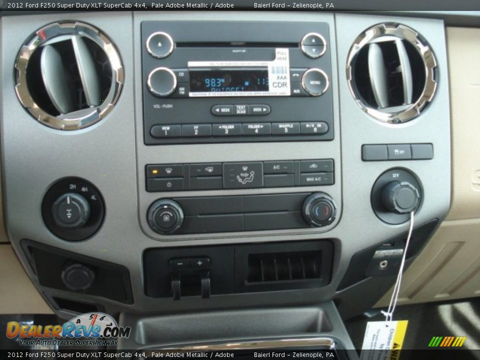 2012 Ford F250 Super Duty XLT SuperCab 4x4 Pale Adobe Metallic / Adobe Photo #16