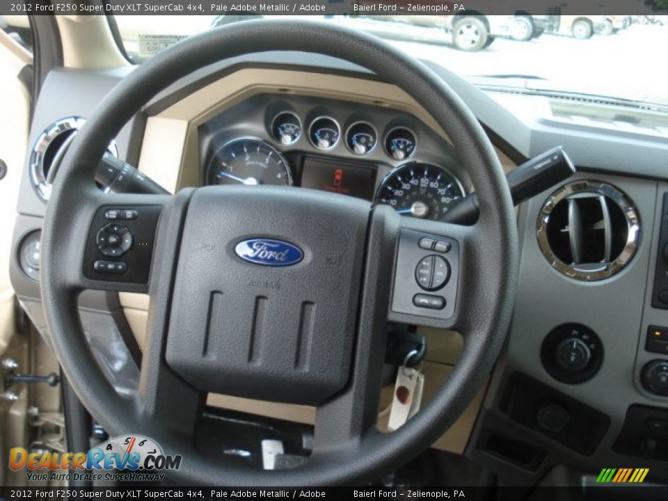 2012 Ford F250 Super Duty XLT SuperCab 4x4 Pale Adobe Metallic / Adobe Photo #18