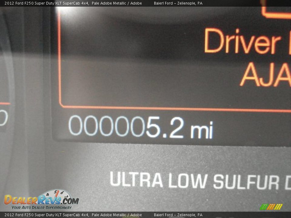 2012 Ford F250 Super Duty XLT SuperCab 4x4 Pale Adobe Metallic / Adobe Photo #19