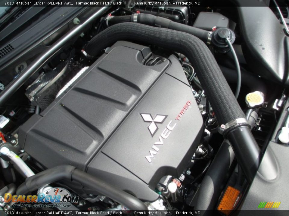 2013 Mitsubishi Lancer RALLIART AWC 2.0 Liter Turbocharged DOHC 16-Valve MIVEC 4 Cylinder Engine Photo #11