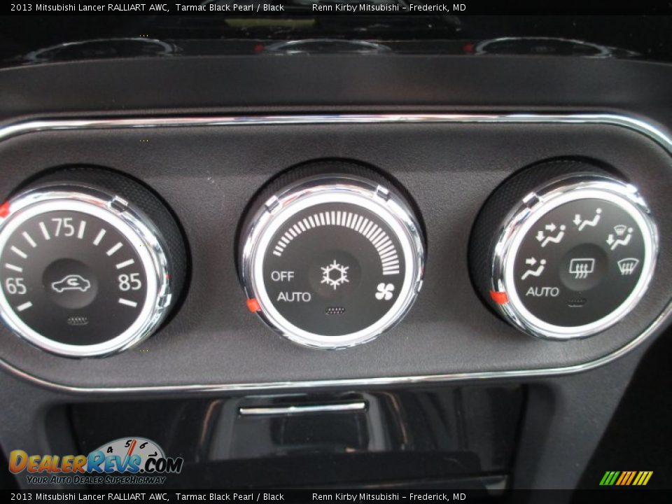 Controls of 2013 Mitsubishi Lancer RALLIART AWC Photo #24