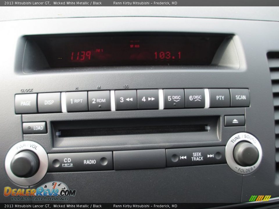 Audio System of 2013 Mitsubishi Lancer GT Photo #16