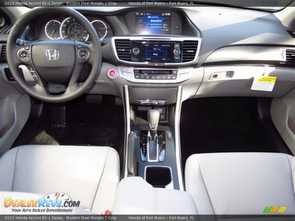 Dashboard of 2013 Honda Accord EX-L Sedan Photo #4