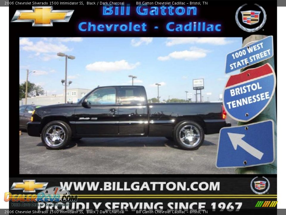 2006 Chevrolet Silverado 1500 Intimidator SS Black / Dark Charcoal Photo #1