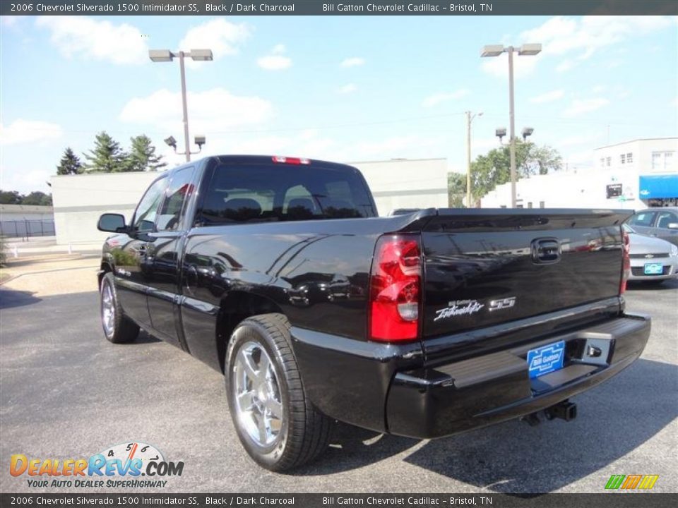 2006 Chevrolet Silverado 1500 Intimidator SS Black / Dark Charcoal Photo #4