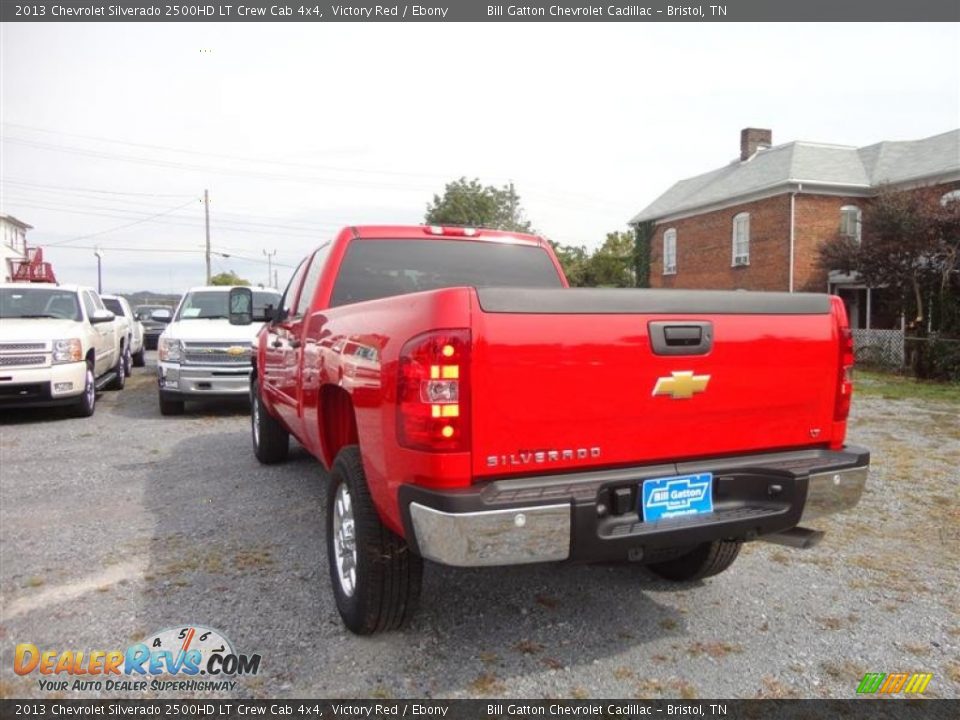 2013 Chevrolet Silverado 2500HD LT Crew Cab 4x4 Victory Red / Ebony Photo #3