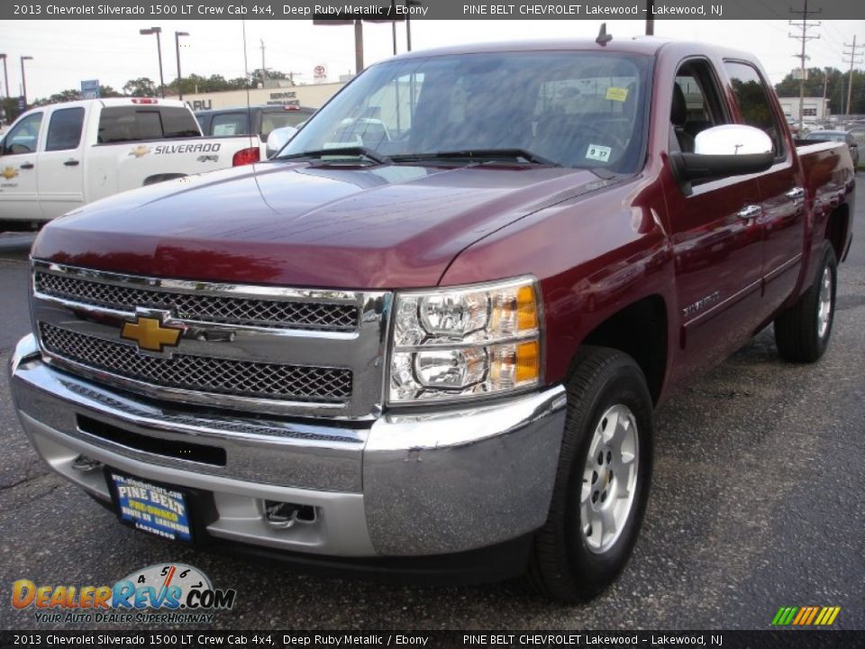2013 Chevrolet Silverado 1500 LT Crew Cab 4x4 Deep Ruby Metallic / Ebony Photo #1
