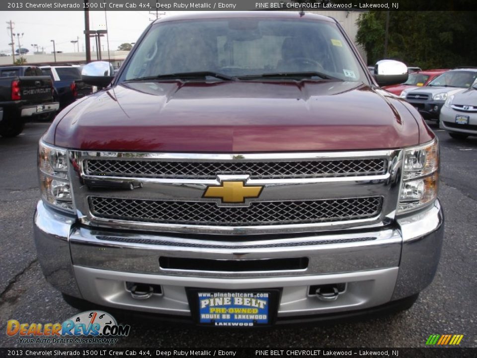 2013 Chevrolet Silverado 1500 LT Crew Cab 4x4 Deep Ruby Metallic / Ebony Photo #2