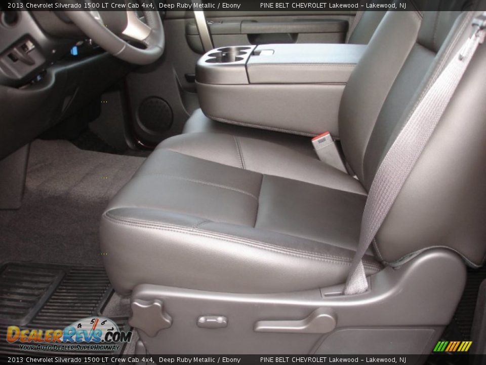 2013 Chevrolet Silverado 1500 LT Crew Cab 4x4 Deep Ruby Metallic / Ebony Photo #10