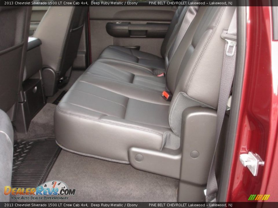 2013 Chevrolet Silverado 1500 LT Crew Cab 4x4 Deep Ruby Metallic / Ebony Photo #11