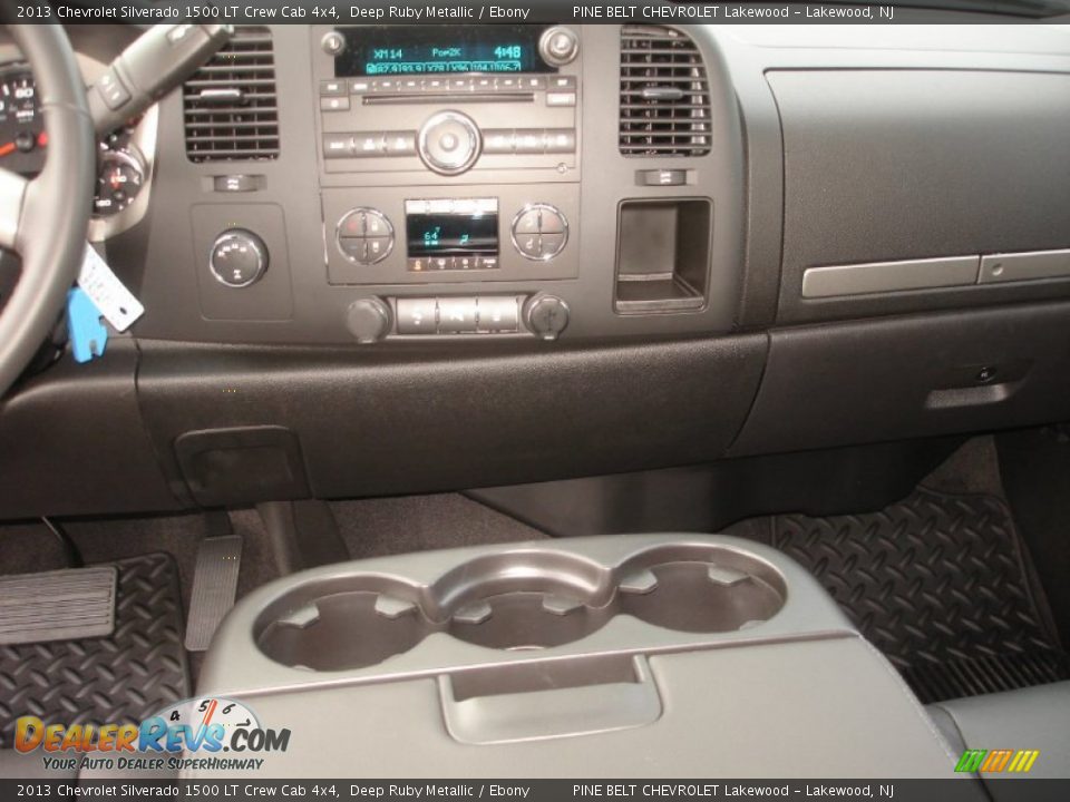 2013 Chevrolet Silverado 1500 LT Crew Cab 4x4 Deep Ruby Metallic / Ebony Photo #12