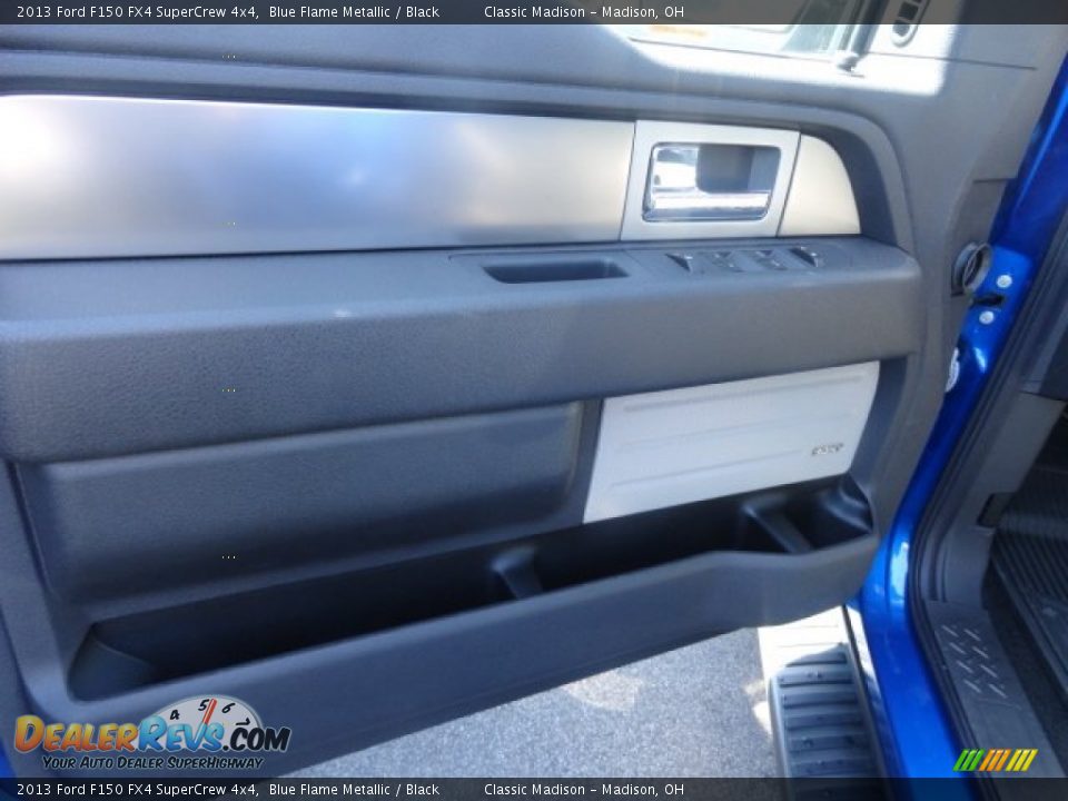 2013 Ford F150 FX4 SuperCrew 4x4 Blue Flame Metallic / Black Photo #4