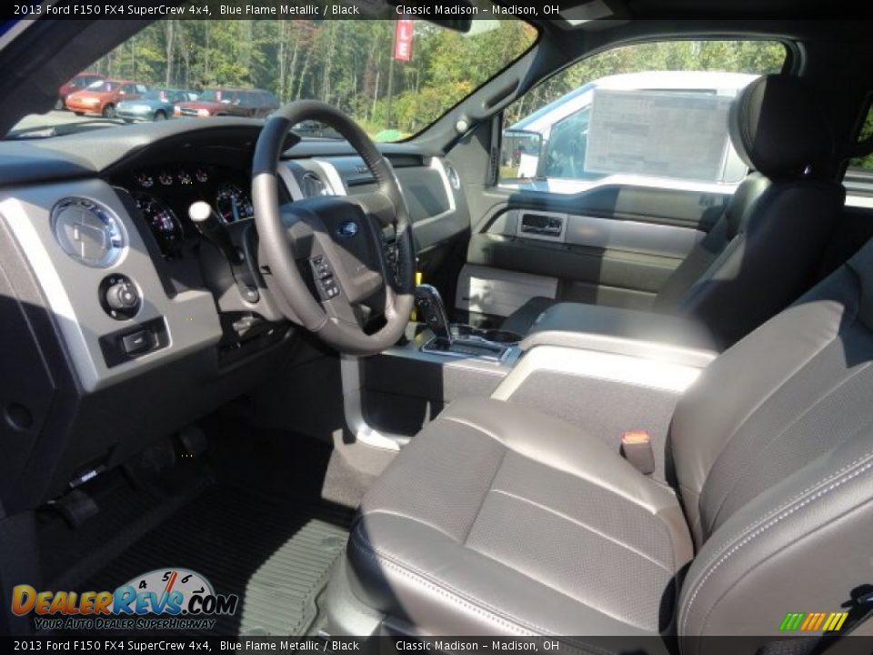 2013 Ford F150 FX4 SuperCrew 4x4 Blue Flame Metallic / Black Photo #5