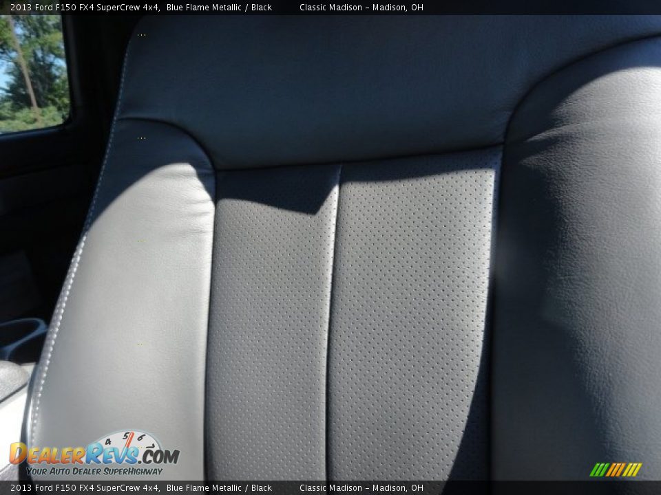 2013 Ford F150 FX4 SuperCrew 4x4 Blue Flame Metallic / Black Photo #6