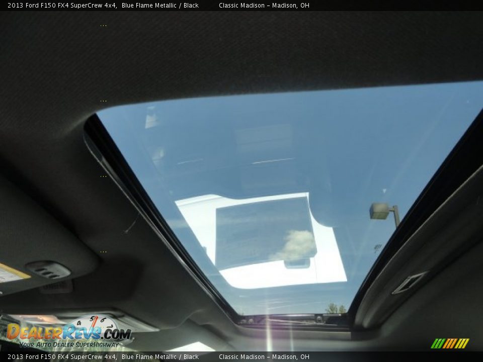 2013 Ford F150 FX4 SuperCrew 4x4 Blue Flame Metallic / Black Photo #7