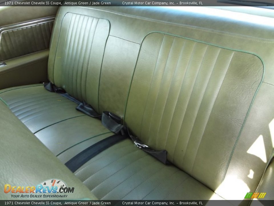 Rear Seat of 1971 Chevrolet Chevelle SS Coupe Photo #5