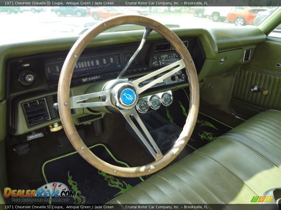 1971 Chevrolet Chevelle SS Coupe Steering Wheel Photo #6