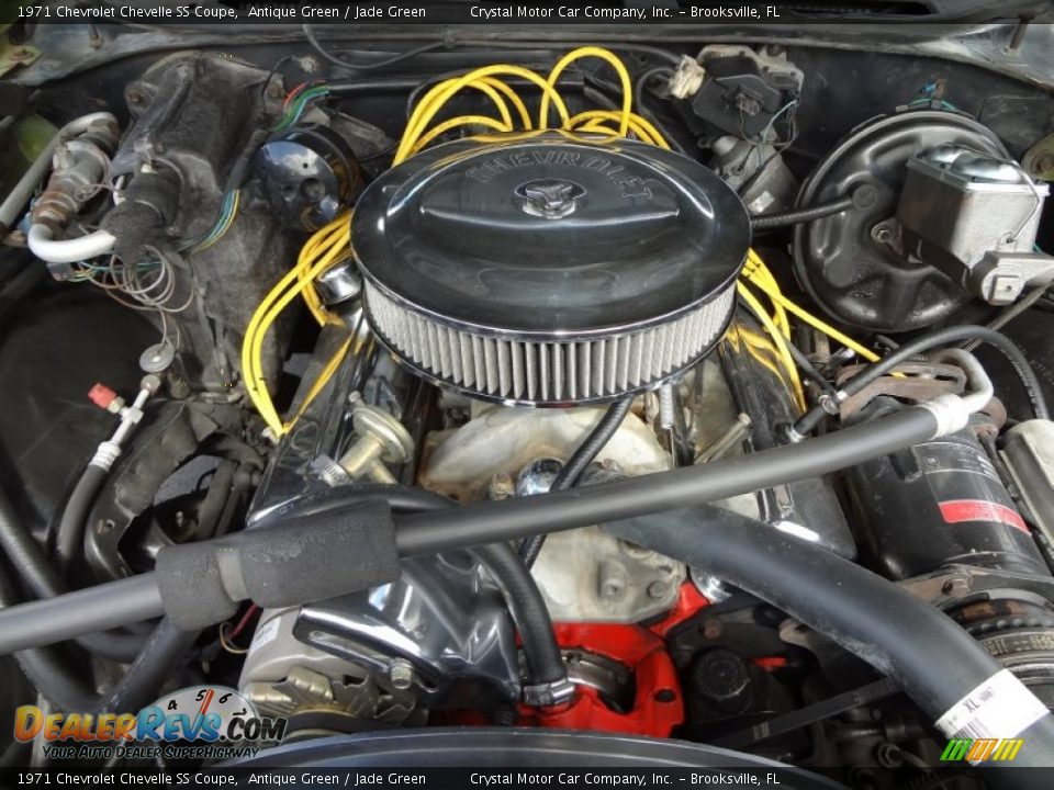 1971 Chevrolet Chevelle SS Coupe V8 Engine Photo #17