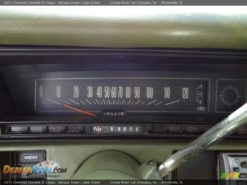 1971 Chevrolet Chevelle SS Coupe Gauges Photo #20