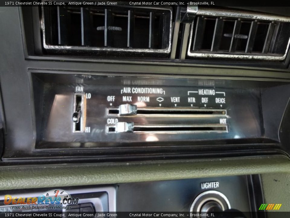 Controls of 1971 Chevrolet Chevelle SS Coupe Photo #22