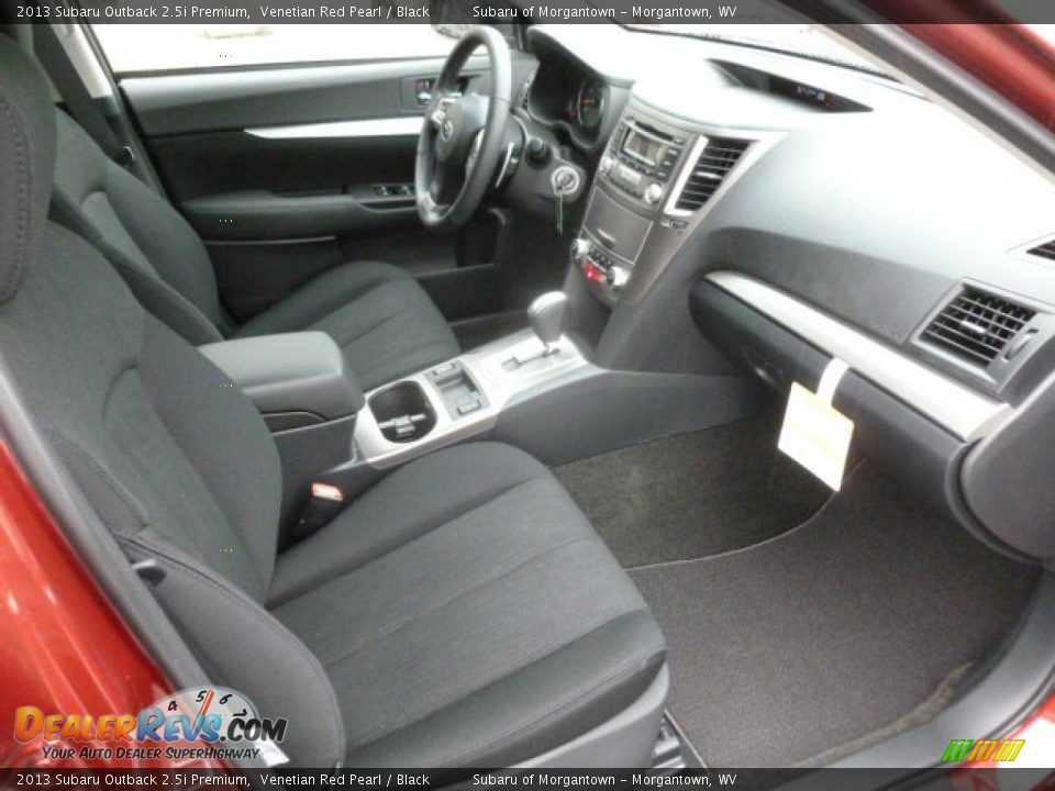 2013 Subaru Outback 2.5i Premium Venetian Red Pearl / Black Photo #10