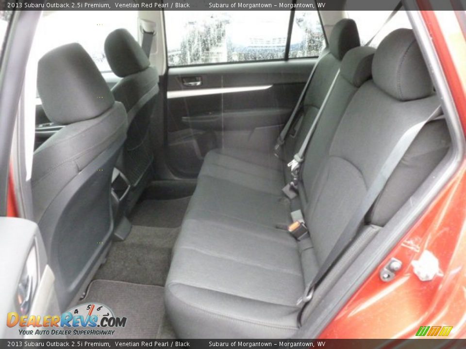 2013 Subaru Outback 2.5i Premium Venetian Red Pearl / Black Photo #14