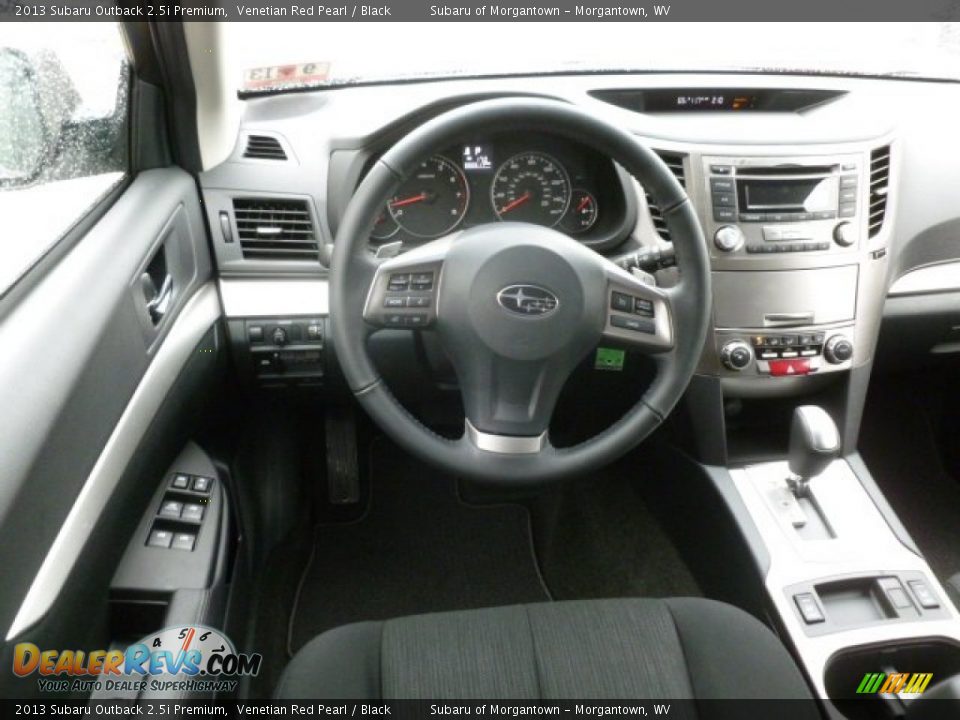 2013 Subaru Outback 2.5i Premium Venetian Red Pearl / Black Photo #15