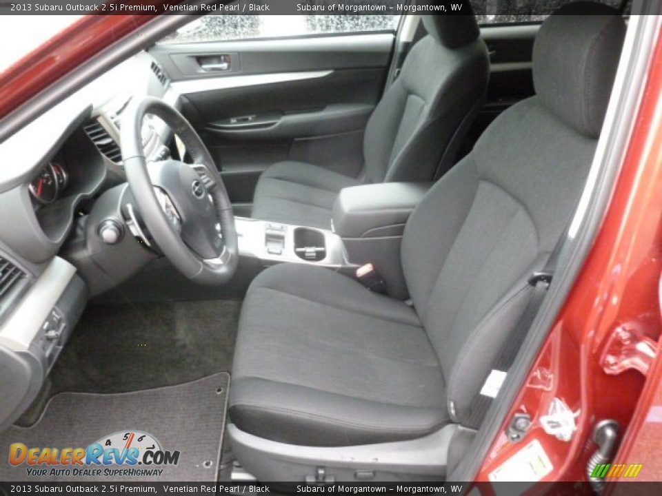 2013 Subaru Outback 2.5i Premium Venetian Red Pearl / Black Photo #16