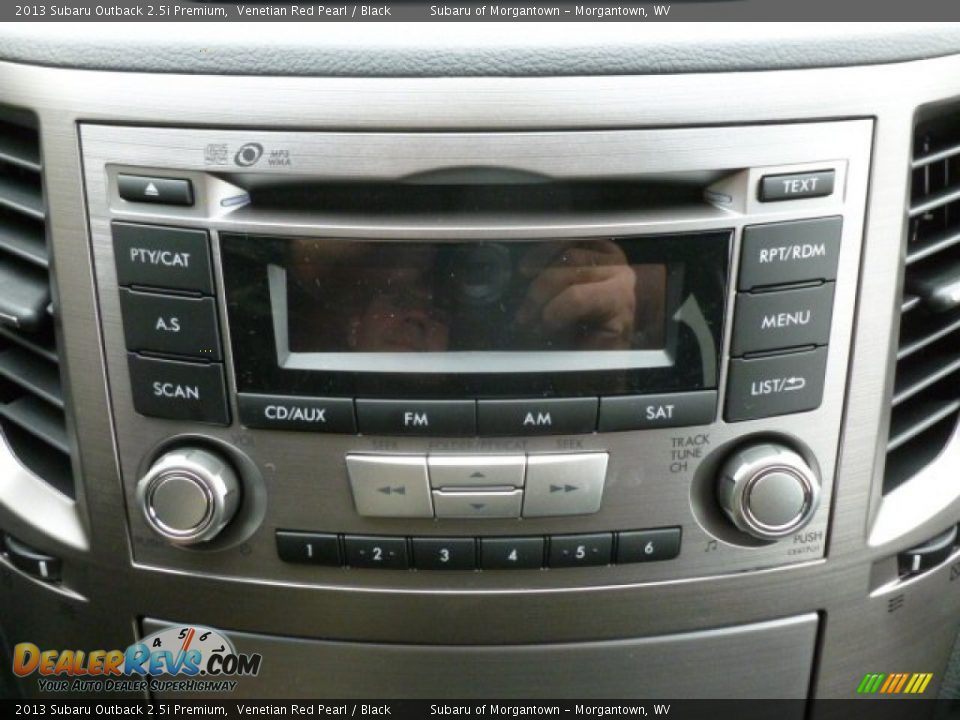 2013 Subaru Outback 2.5i Premium Venetian Red Pearl / Black Photo #19