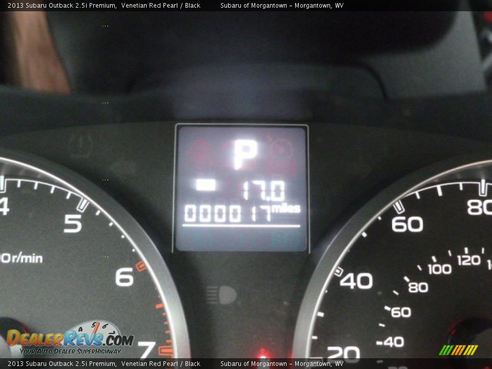 2013 Subaru Outback 2.5i Premium Venetian Red Pearl / Black Photo #20