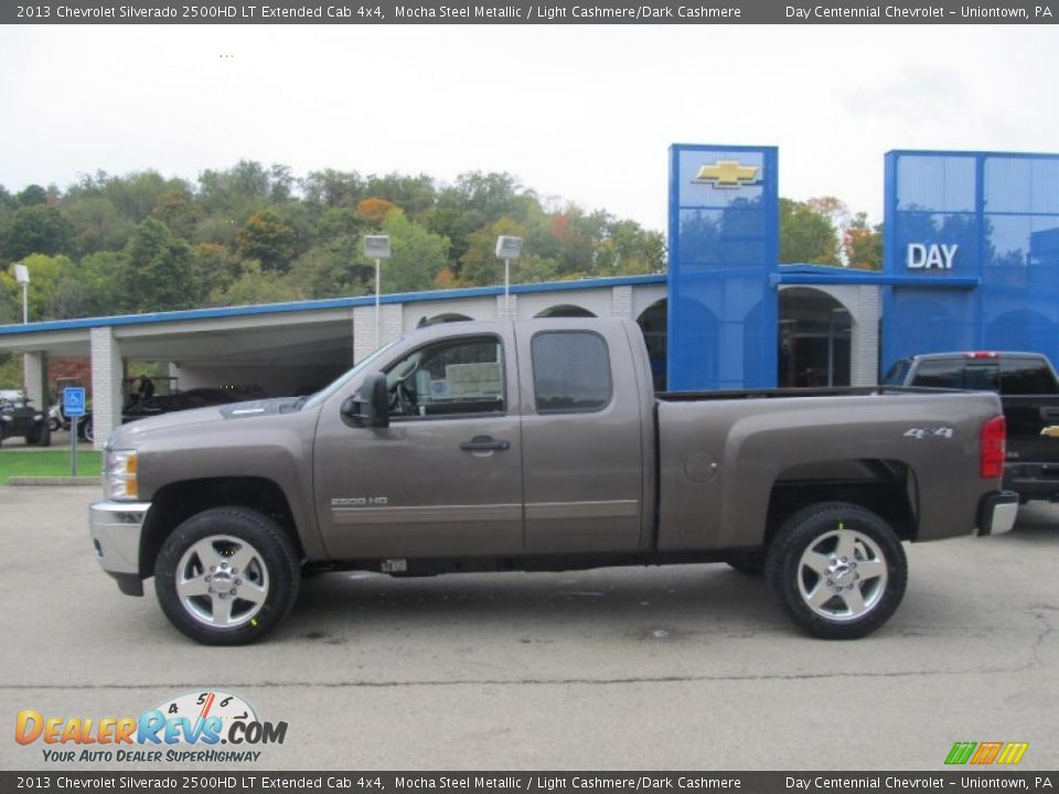 2013 Chevrolet Silverado 2500HD LT Extended Cab 4x4 Mocha Steel Metallic / Light Cashmere/Dark Cashmere Photo #2