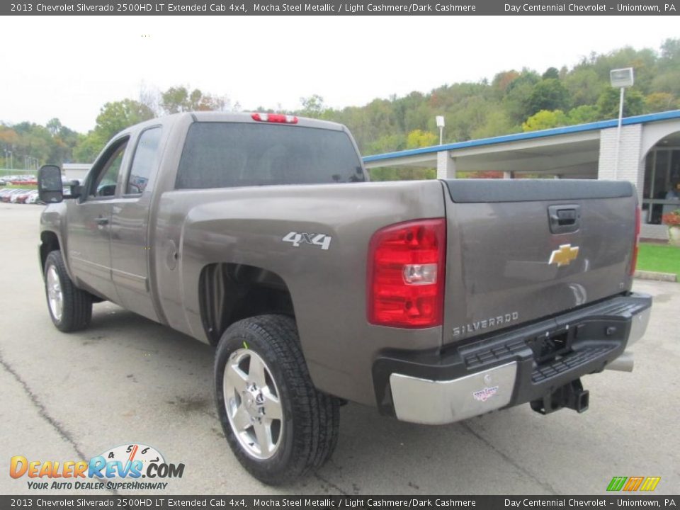 2013 Chevrolet Silverado 2500HD LT Extended Cab 4x4 Mocha Steel Metallic / Light Cashmere/Dark Cashmere Photo #3