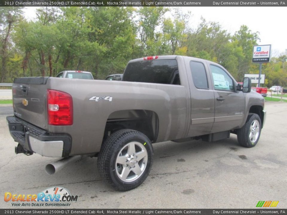 2013 Chevrolet Silverado 2500HD LT Extended Cab 4x4 Mocha Steel Metallic / Light Cashmere/Dark Cashmere Photo #7