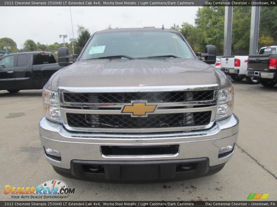 2013 Chevrolet Silverado 2500HD LT Extended Cab 4x4 Mocha Steel Metallic / Light Cashmere/Dark Cashmere Photo #11