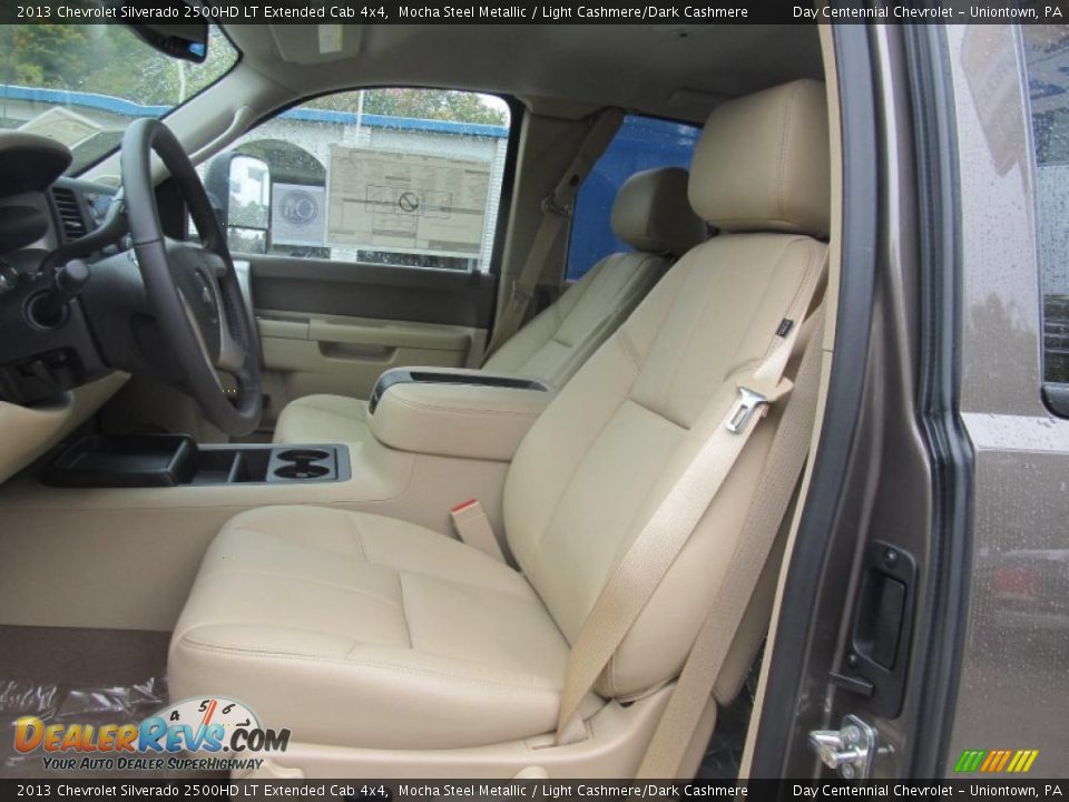 Front Seat of 2013 Chevrolet Silverado 2500HD LT Extended Cab 4x4 Photo #13