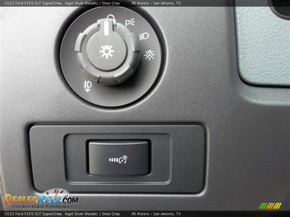2013 Ford F150 XLT SuperCrew Ingot Silver Metallic / Steel Gray Photo #21
