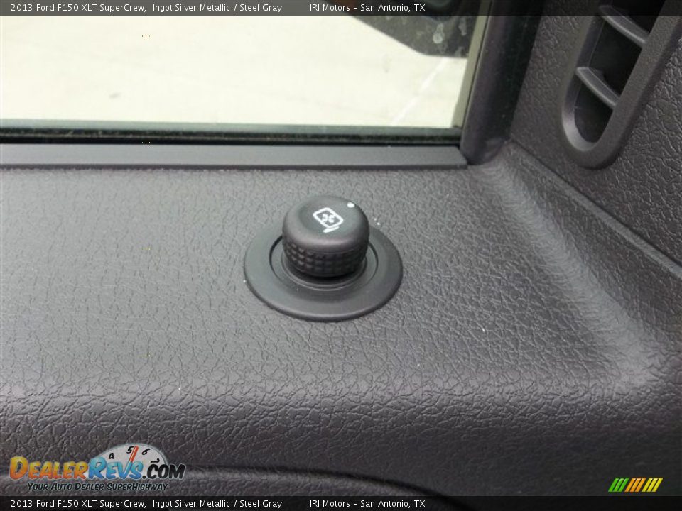 2013 Ford F150 XLT SuperCrew Ingot Silver Metallic / Steel Gray Photo #22