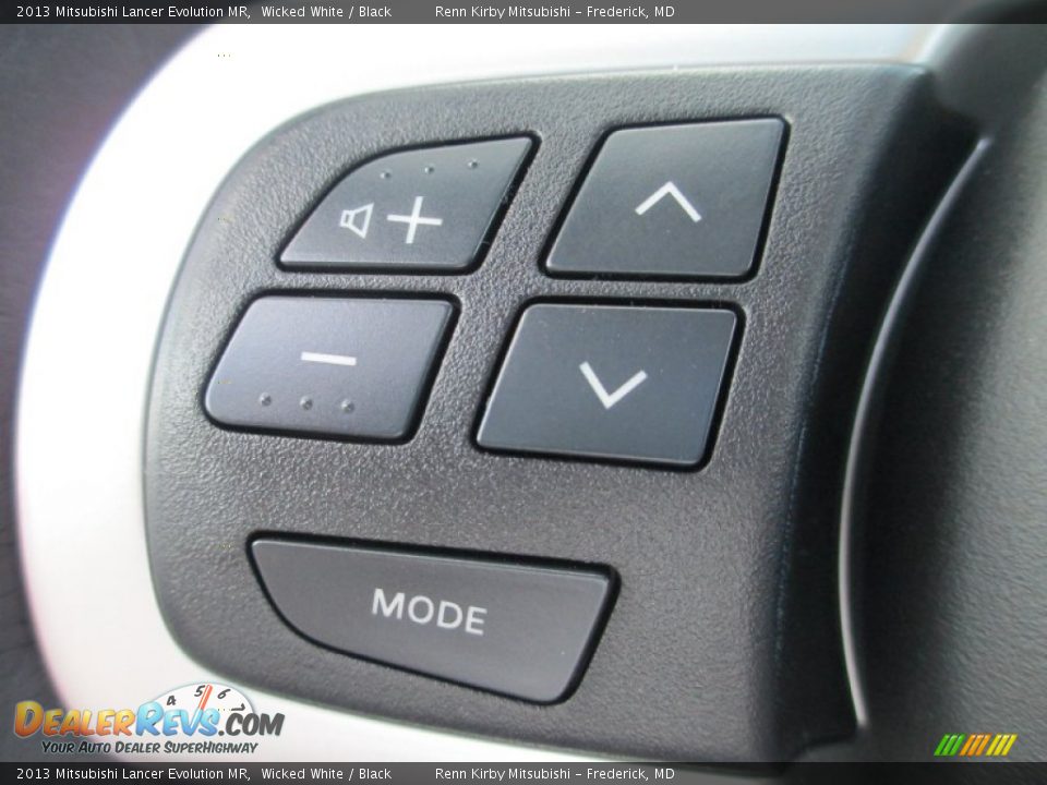 Controls of 2013 Mitsubishi Lancer Evolution MR Photo #14