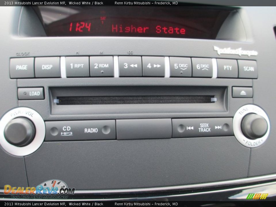 Audio System of 2013 Mitsubishi Lancer Evolution MR Photo #20