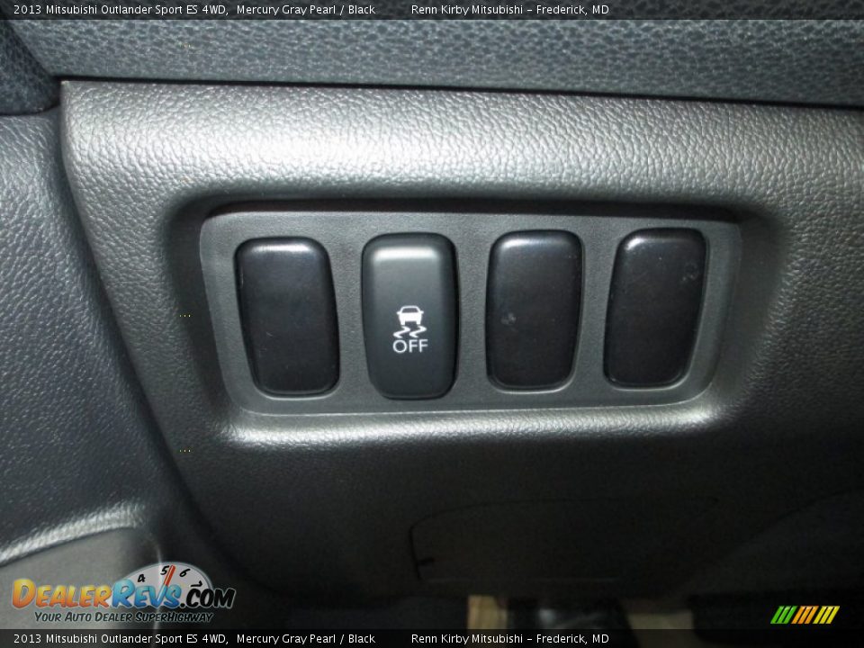 2013 Mitsubishi Outlander Sport ES 4WD Mercury Gray Pearl / Black Photo #11