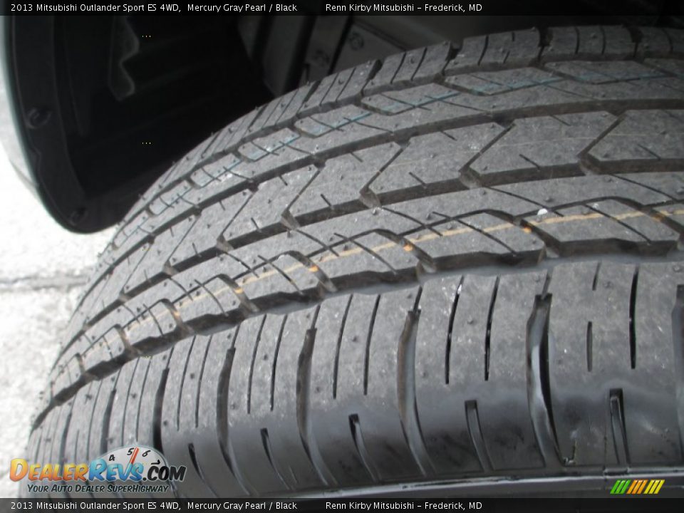 2013 Mitsubishi Outlander Sport ES 4WD Mercury Gray Pearl / Black Photo #22