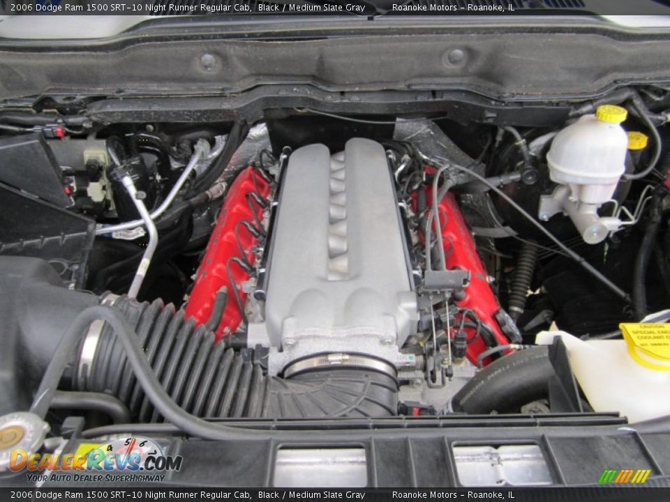 2006 Dodge Ram 1500 SRT-10 Night Runner Regular Cab 8.3 Liter SRT OHV 20-Valve V10 Engine Photo #12