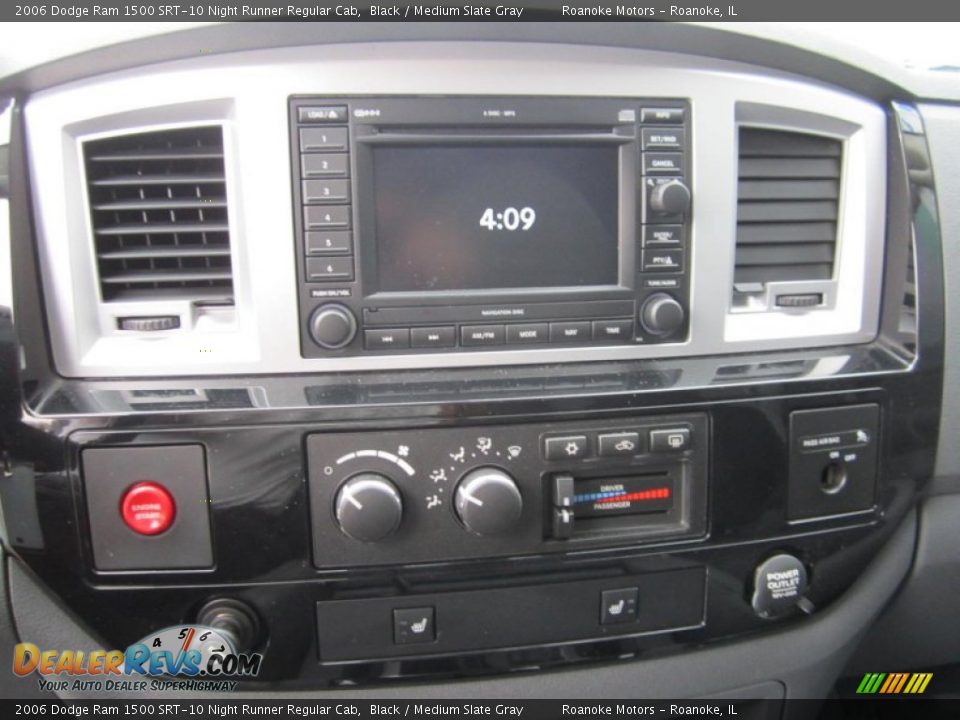 Controls of 2006 Dodge Ram 1500 SRT-10 Night Runner Regular Cab Photo #16