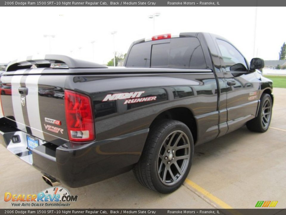 Black 2006 Dodge Ram 1500 SRT-10 Night Runner Regular Cab Photo #21