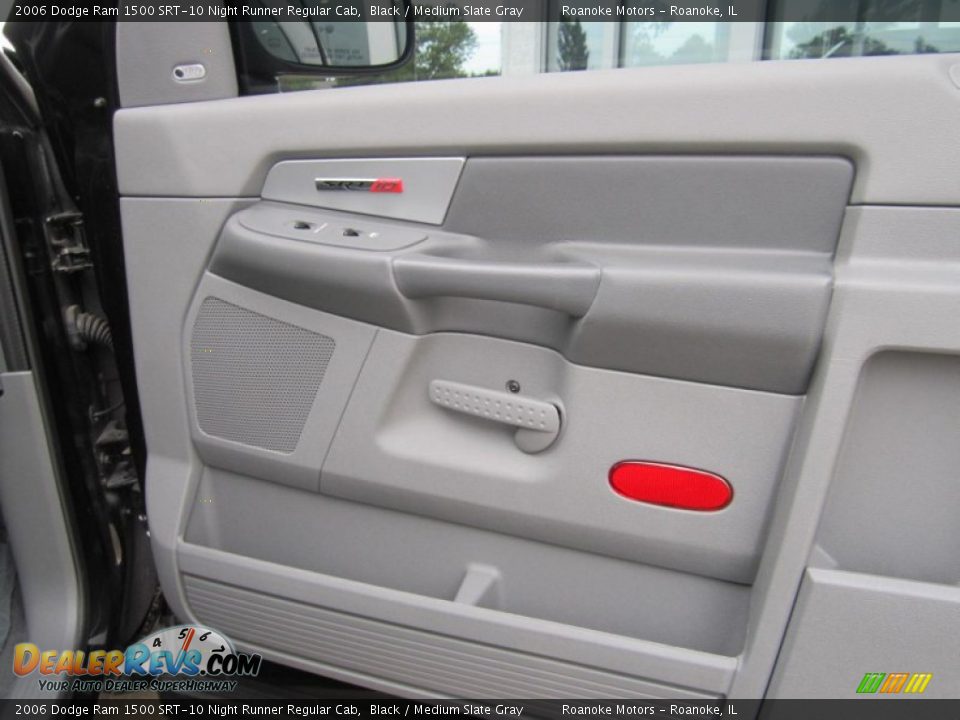 Door Panel of 2006 Dodge Ram 1500 SRT-10 Night Runner Regular Cab Photo #22