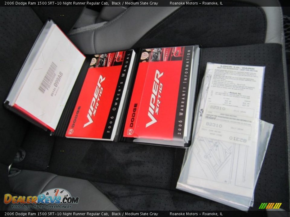 Books/Manuals of 2006 Dodge Ram 1500 SRT-10 Night Runner Regular Cab Photo #25